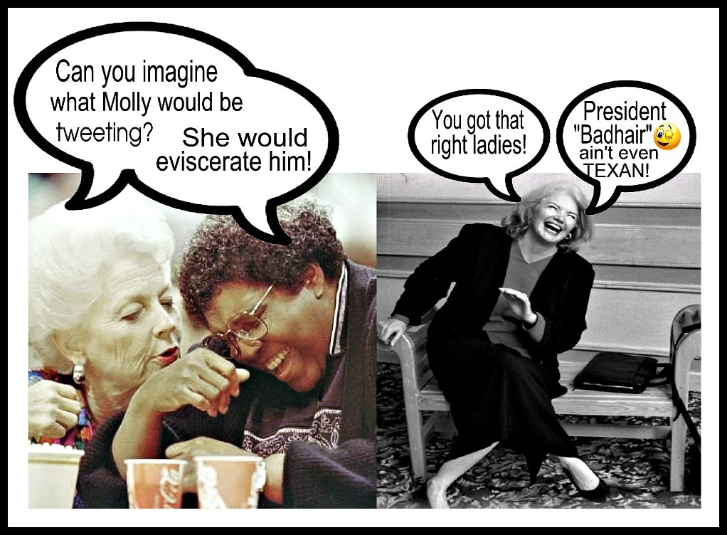 Let’s blame it on Molly Ivins