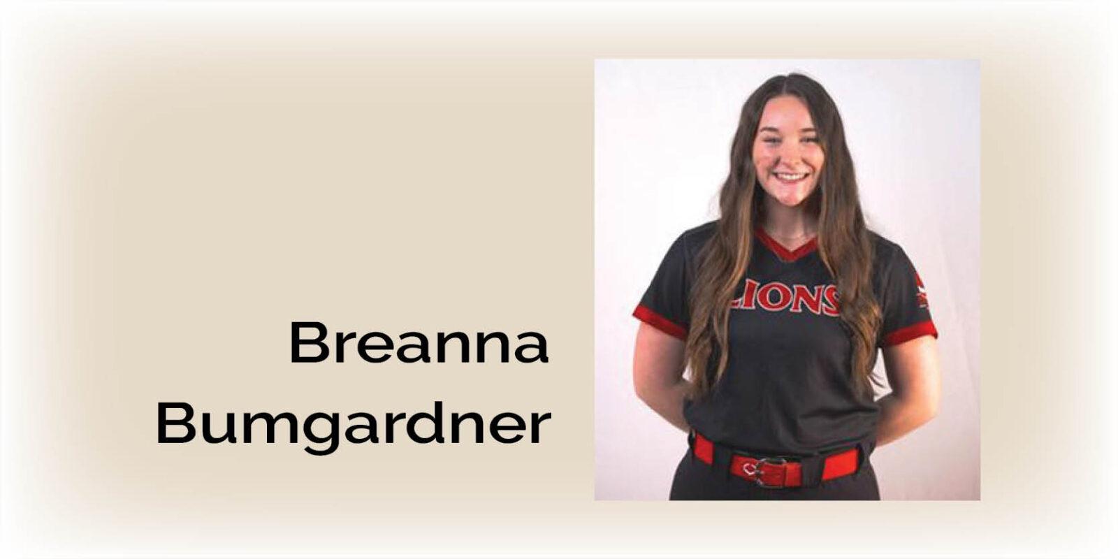 Breanna Bumgardner is ACC Player of Week