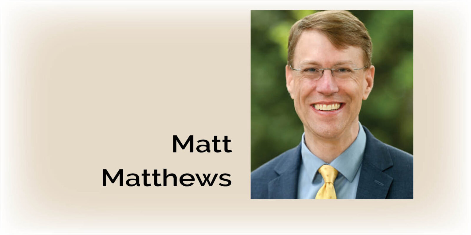 Matt Matthews is UT associate VP of academic affairs