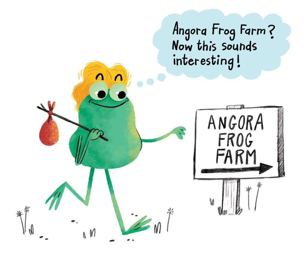 Opening set for Angora Frog Farm