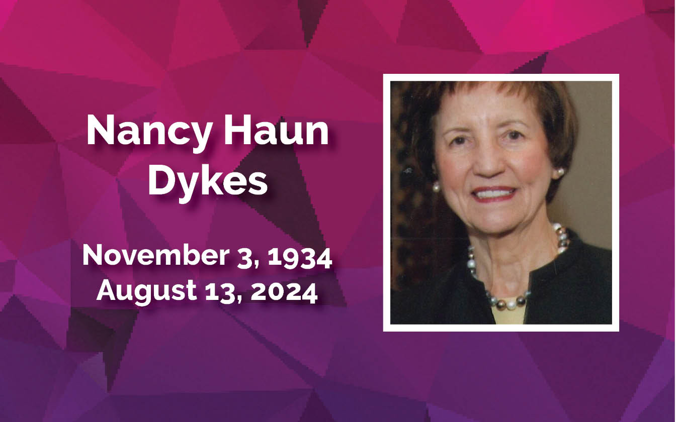 Nancy Dykes served UTK with grace