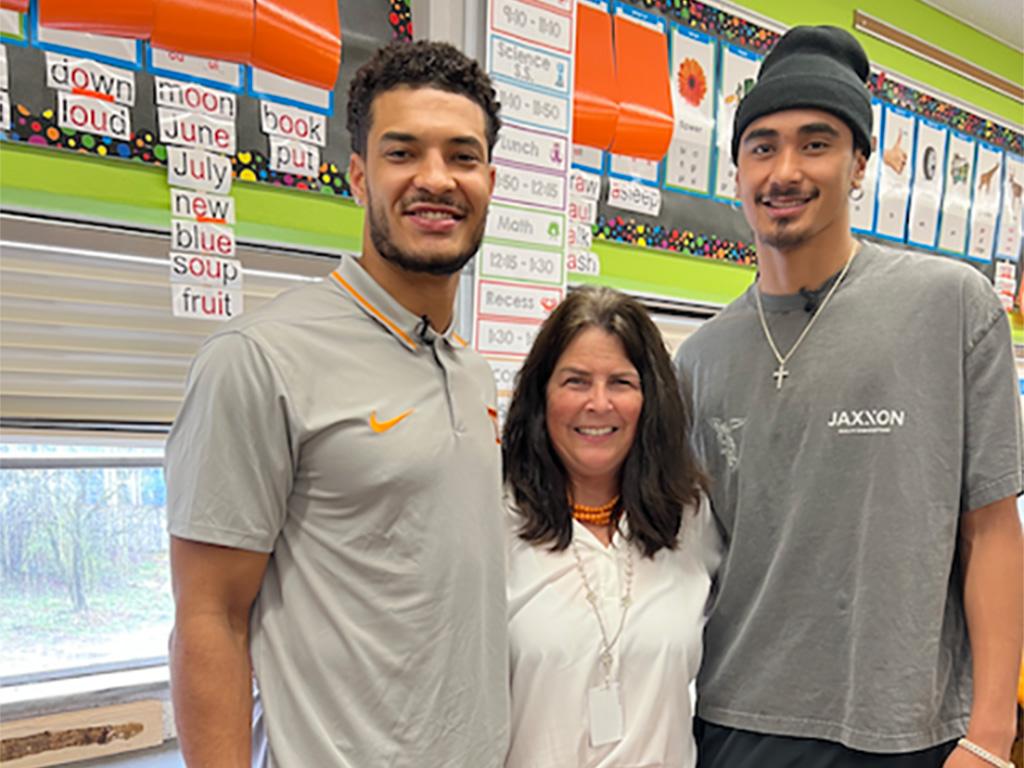 Tanna Nicely recognized at UT Vols game