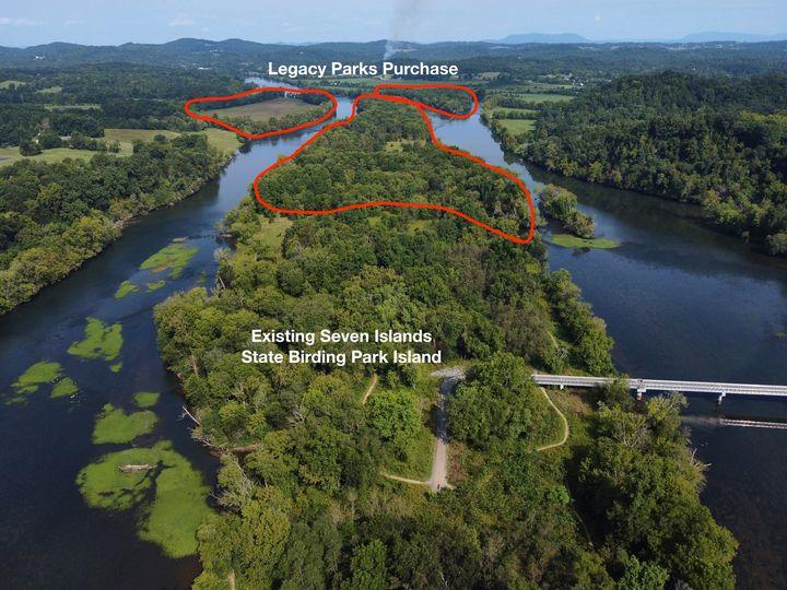 Legacy Parks adds land at Seven Islands