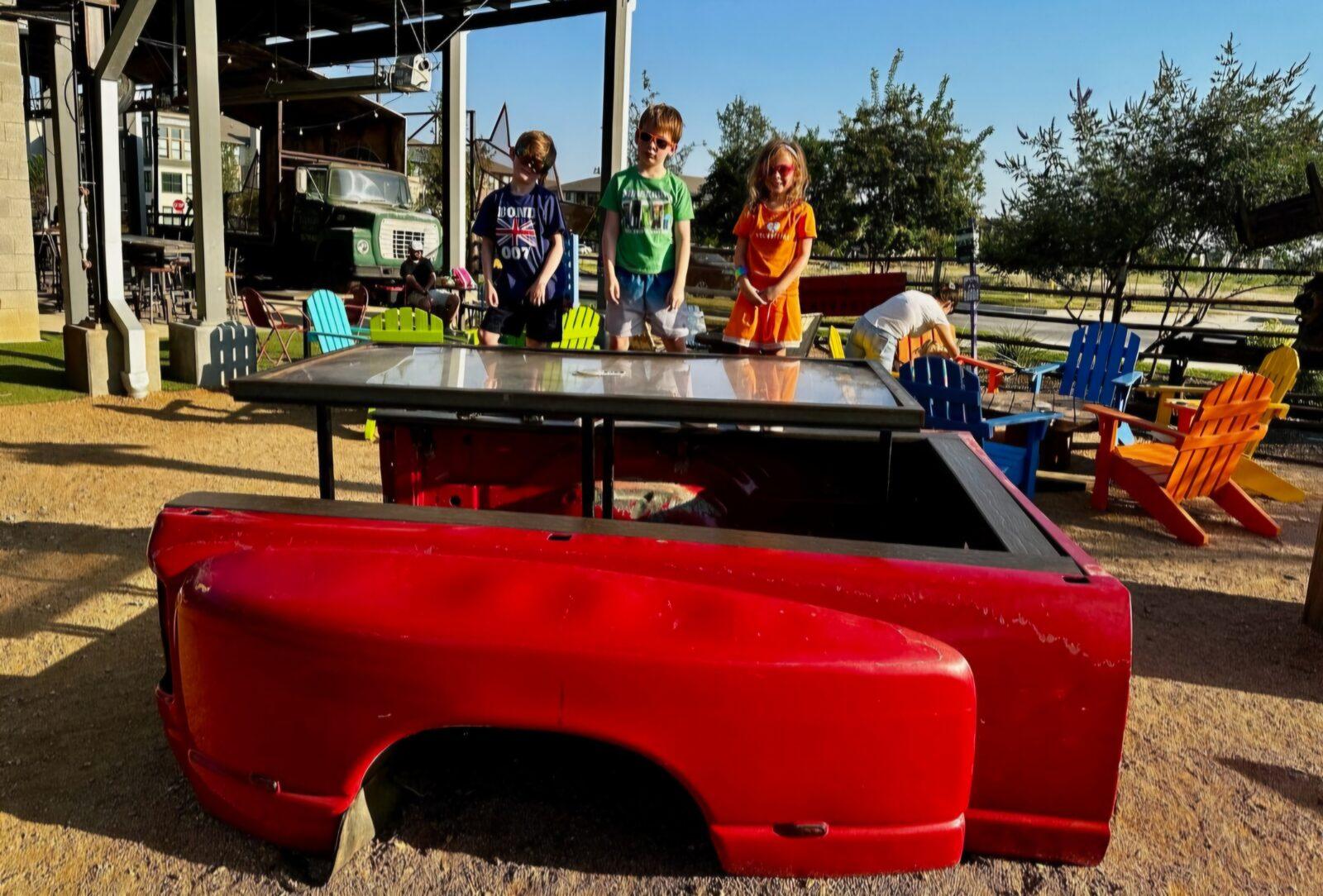 Truck Yard is great for UT fans, kids, dogs