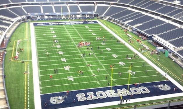 AT&T Stadium, home of the Dallas Cowboys