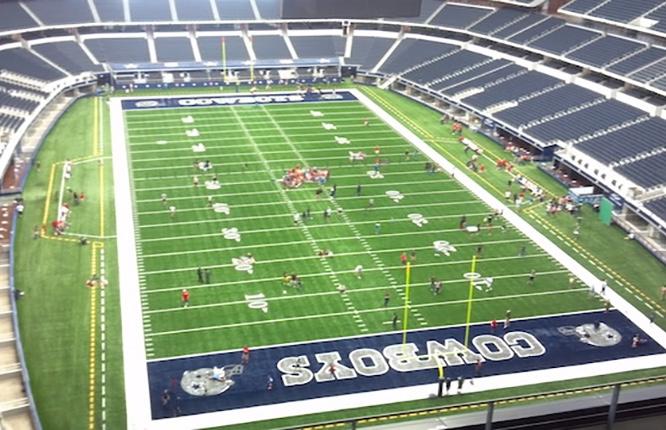 AT&T Stadium, home of the Dallas Cowboys