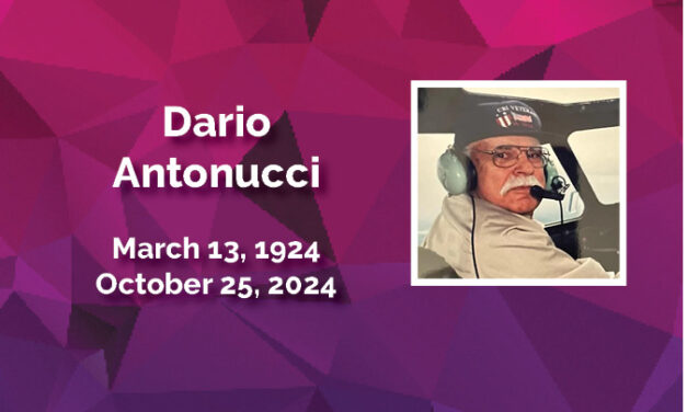 Dario Antonucci: Remarkable man reaches 100 years