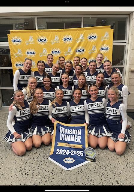 FHS cheerleaders place first: Earn bid to national competition