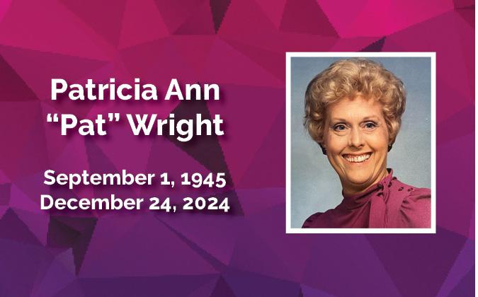 Services Sunday for Patricia ‘Pat’ Wright