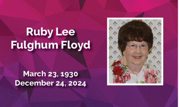 Services Thursday for Ruby Floyd